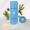 Pine Branches Scented White Pearled Candle 18oz Luxury Sand Candle Granulated Wax - 30 Cotton Wicks – Wax for Candle Making Decorative Candles Smooth and Clean Burning Lasts up to 120 Hours