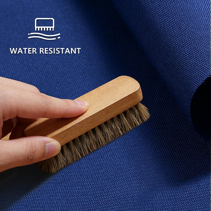 Waterproof Canvas Fabric by The Yard 58inch 600D Upholstery Material Polyester Fabric Outdoor Water Resistant Fabric for Sewing Chair Patio Cushion Purse Bag Interior, 15 Yard Royal Blue