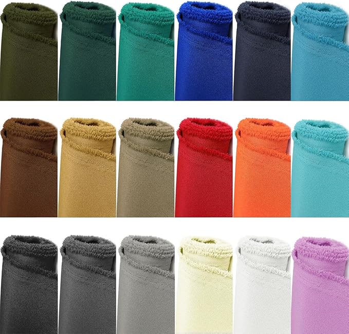 Foreate Waterproof Canvas Fabric by The Yard 600D Upholstery Fabric for Chairs 58" Wide Indoor Outdoor Water Resistant Canvas Polyester Material Sewing DIY Cloth, 15 Yards Pink