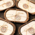 Red Barn Candle Company Wood Dough Bowl Candles | 100% Natural Soy Wax & Essential Oil Infused | Odor Eliminating + Pet Safe | Scented Candle Gifts for Men & Women (Fresh Linen, 3-Wick)