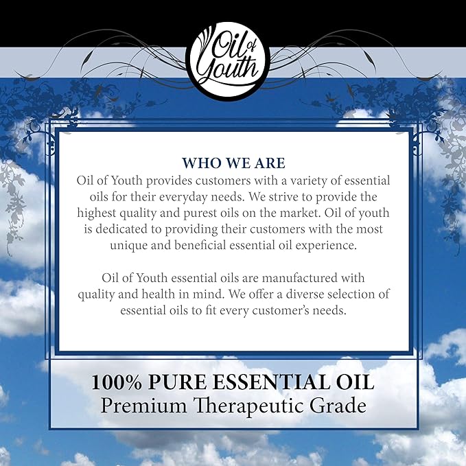 Oil of Youth Lavender Essential Oil for Aromatherapy (8 Fluid Ounces)