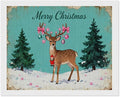 AIVKIEJK Diamond Painting Kits for Adults - Merry Pink Christmas Santa Deer & Tree Painting DIY 5D Full Drill Diamond Dots Paintings with Diamonds Gem Art and Crafts Home Decor 16"x20"
