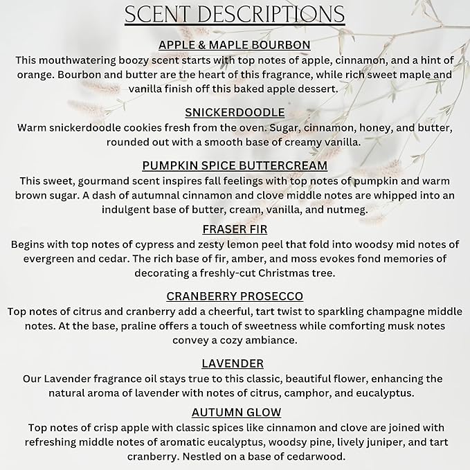 Wickless Butterscotch Bourbon Scented Candles for Candle Warmer Lamp, Many Scents to Choose, 100% Non-Toxic Soy Wax, Candle Melts for Warming Plate, Handmade in The USA (Butterscotch & Bourbon)