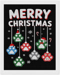 AIVKIEJK Diamond Painting Kits for Adults - Merry Christmas Paw Painting DIY 5D Full Drill Diamond Dots Paintings with Diamonds Gem Art and Crafts Home Decor 16"x20"