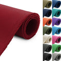 Thickened Waterproof Canvas Fabric by The Yard 1200D 58" W Outdoor Upholstery Material Heavy Duty Fabric Water Resistant Sewing Material for Chair Patio Cushion Purse Bag 3 Yard Red