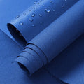 ANMINY 100% Waterproof Outdoor Fabric 8 Yards, 58" W 600D Marine Canvas Fabric with PVC Backing, Ripstop Upholstery Material by The Yard for Furniture Boat Covers Tent Awning, Royal Blue