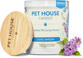 Pet House Candles, Plant-Based, Long Lasting, Clean Burning Scented Pet Odor Candles - Lilac Garden