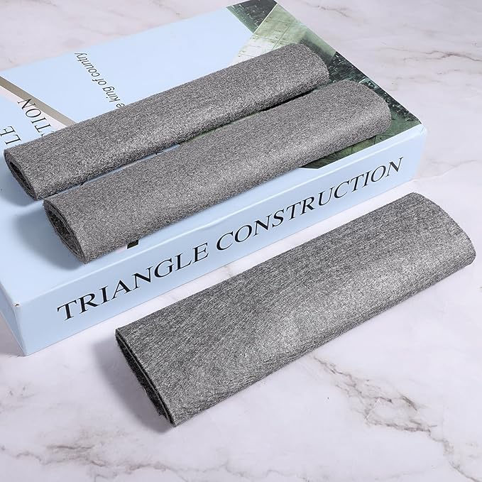 10 Pack Thickened Magic Cleaning Cloth Reusable Microfiber Cleaning Rag Bsorbent Magic Cleanings Glass Cloth Kitchen Toilet Cleanings Cloths for Kitchen Window Glass Cars (Grey)