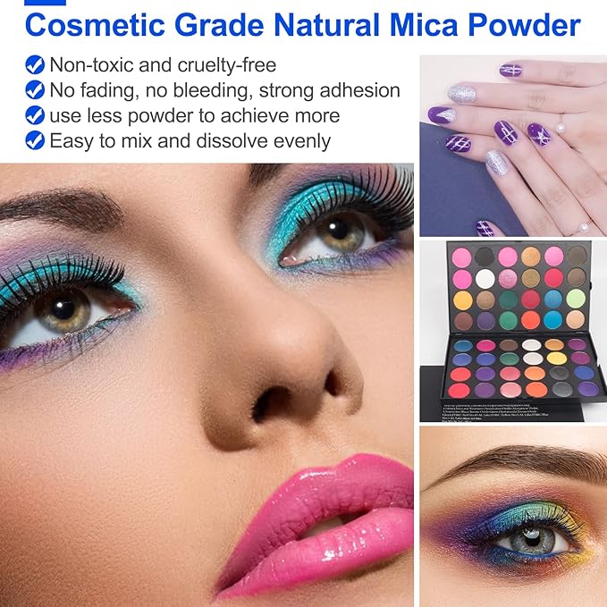 Mica Powder,200g/7.42oz Large Jar,Magic Gold Yellow Mica Powder Pigment for Epoxy Resin，Lip Gloss，Paint，Dye，Soap Making，Nail Polish,Candle Making,Bath Bombs