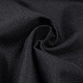 Soft Waterproof Canvas Fabric PU Backing, 600 Denier Ripstop UV Protection 80 x 60 Inch Canvas Cordura Fabric for Outdoor/Indoor, DIY Crafts, Bags, Awning, Marine, Furniture Cover(Black)