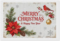 AIVKIEJK Diamond Painting Kits for Adults - Merry Christmas & Happy New Year Painting DIY 5D Full Drill Diamond Dots Paintings with Diamonds Gem Art and Crafts Home Decor 8"x12"