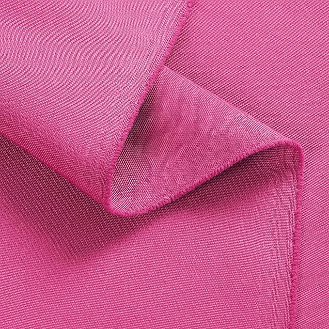 1200D Thicken Waterproof Canvas Fabric by The Yard 58" W Water-Resistant Polyester Fabric Heavy Duty Upholstery Material for Outdoor Indoor Marine Awning Tent Boat Chairs DIY, 8 Yards Pink
