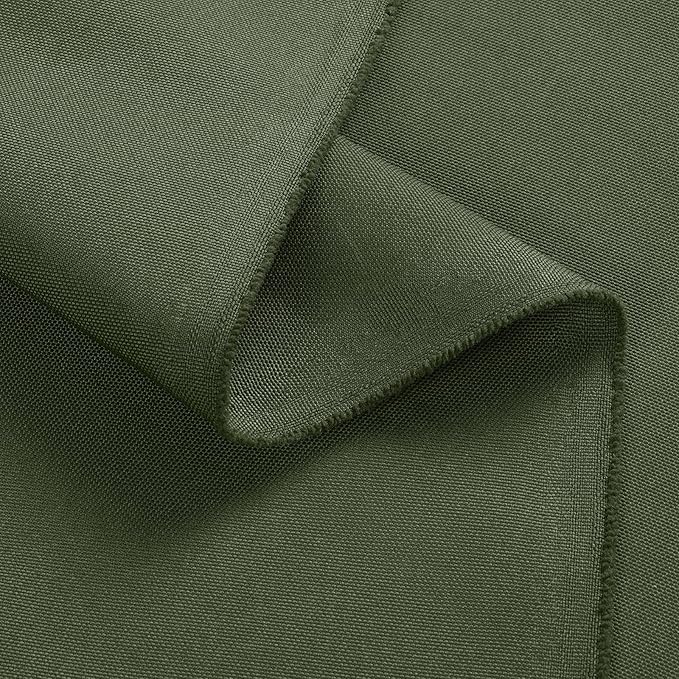 1200D Thicken Waterproof Canvas Fabric by The Yard 58" W Water-Resistant Polyester Fabric Heavy Duty Outdoor Upholstery Material for Chair Patio Cushion Furniture Cover Sewing DIY, 5 Yards Army Green