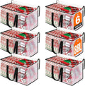 RoomHacks Heavy Duty Clear Moving Bags with Reinforced Handle and Double Zipper, Storage Totes, Packing Bags Alternative to Moving Essential and Supplies Box, Clear, Large, 6 Packs