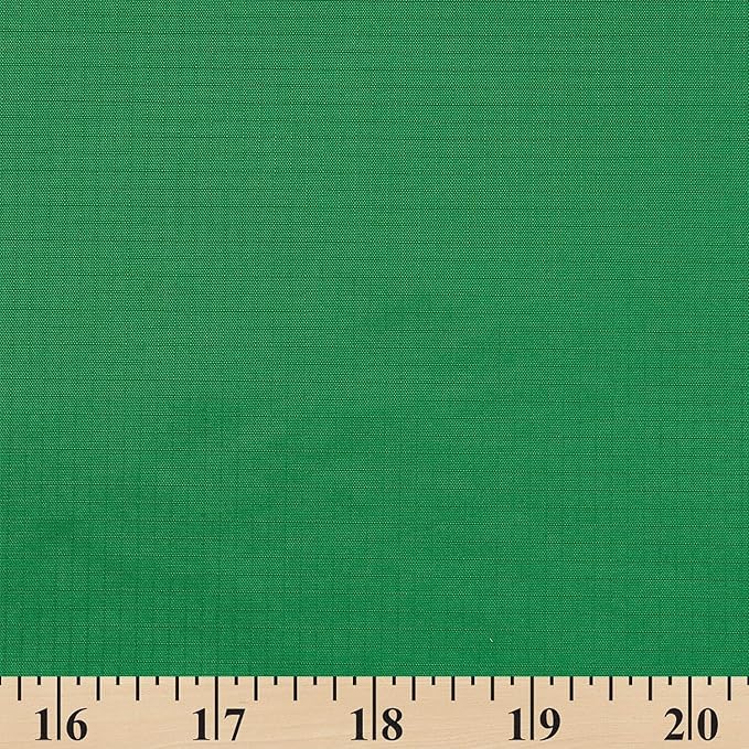 Ottertex Nylon Ripstop Fabric Waterproof Heavy Duty Outdoor Lightweight By The Yard Wholesale - Kelly Green (1 Yard)