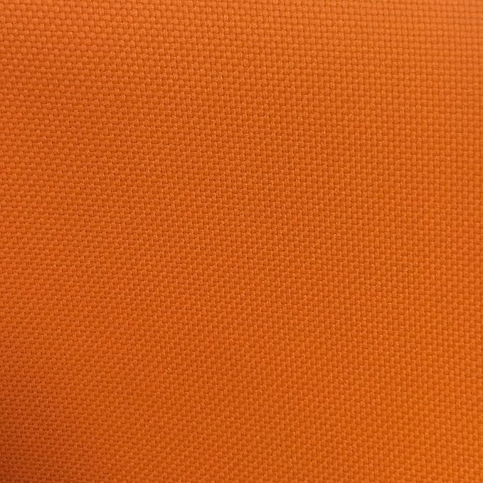 Ottertex Canvas Fabric Waterproof Outdoor 60" Wide 600 Denier Sold by The Yard (5 Yard, Orange)