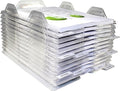 File Organizers - Letter Size, Stackable Trays for Desk - for Office Files, Mail, Documents - 48 Pack