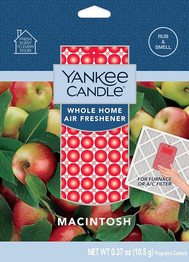 Yankee Candle Macintosh Whole Home Air Freshener (Pack of 8)
