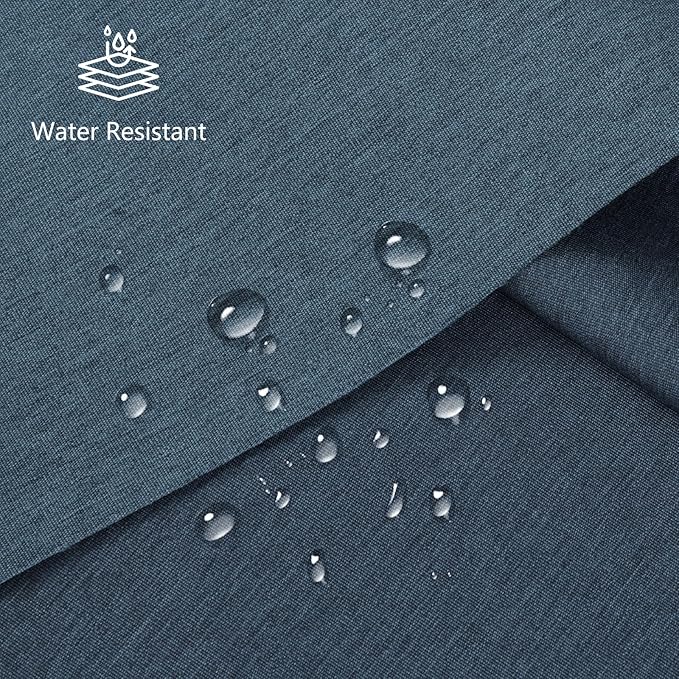 Waterproof Canvas Fabric by The Yard, 58inch 600D Upholstery Fabric Polyester Material Outdoor Water Resistant Material for Sewing Chair Patio Cushion Bag Sofa Seat Repair, 5 Yard Navy Blue