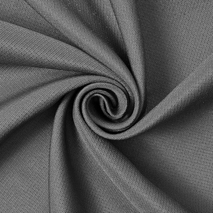 Ottertex Polyester Ripstop Fabric Water Repellent Heavy Duty Outdoor Lightweight By The Yard - Charcoal (5 Yards)