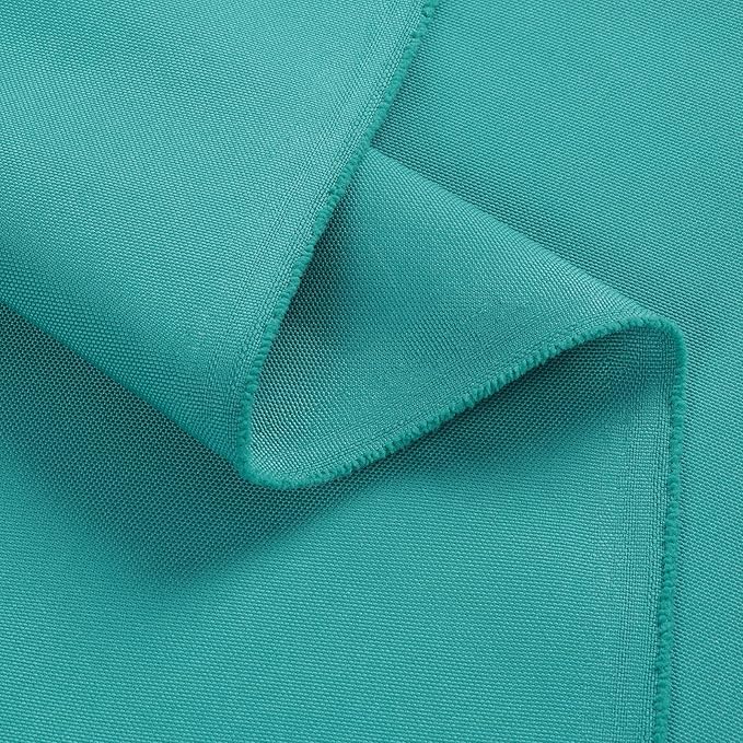 1200D Thicken Waterproof Canvas Fabric by The Yard 58" W Water-Resistant Polyester Fabric Heavy Duty Outdoor Upholstery Material for Chair Patio Cushion Furniture Cover Sewing DIY, 10 Yards Teal