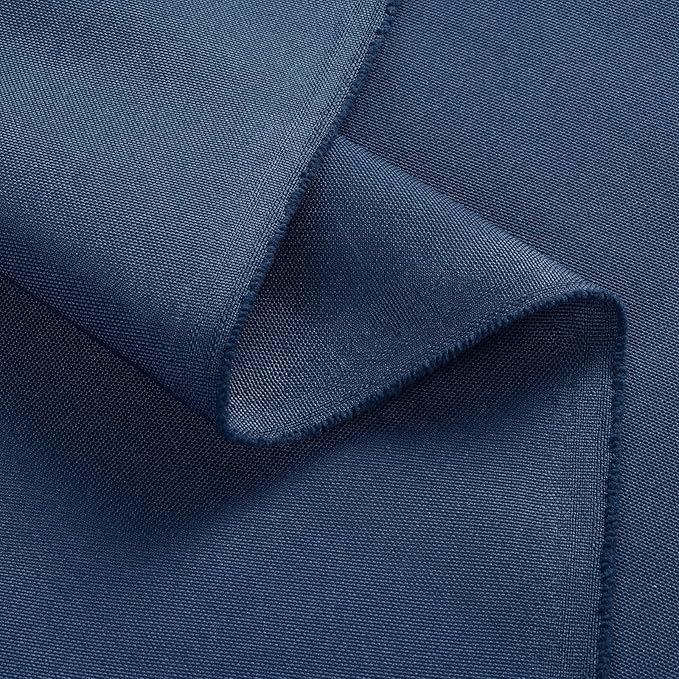 1200D Thicken Waterproof Canvas Fabric by The Yard 58" W Water-Resistant Polyester Fabric Heavy Duty Outdoor Upholstery Material for Chair Patio Cushion Furniture Cover Sewing DIY, 2 Yards Blue