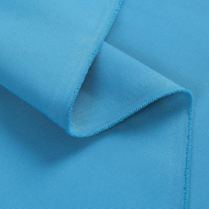 1200D Thicken Waterproof Canvas Fabric by The Yard 58" W Water-Resistant Polyester Fabric Heavy Duty Outdoor Upholstery Material for Chair Patio Cushion Furniture Cover Sewing DIY, 10 Yards Sky Blue